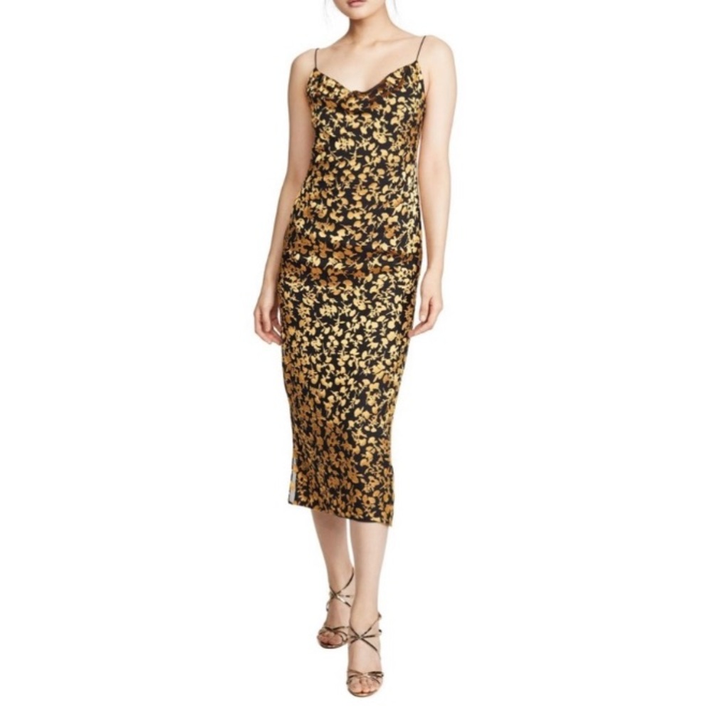 Club Monaco Women’s Burnout Slip Dress Size 10 NWOT
